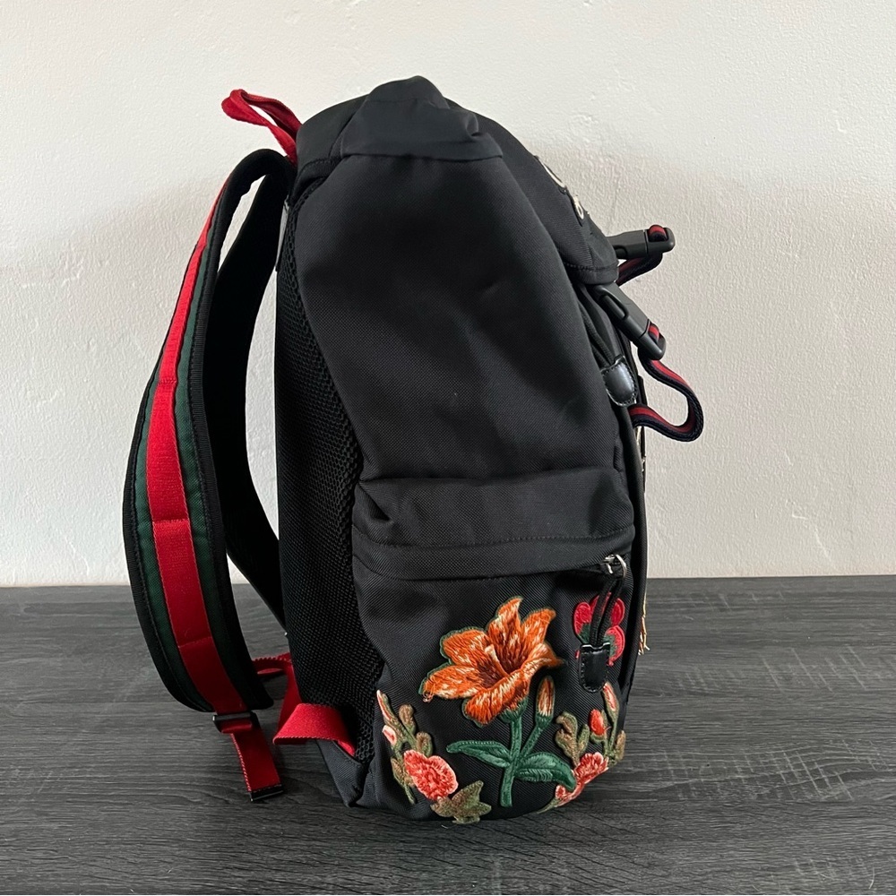 Gucci L'Aveugle Par Amour Embroidered Tech Pack Backpack - Picture 7 of 13